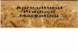 Agricultural Produce Marketing