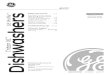 GE Dishwasher Customer Manual for GSD6900N10BB