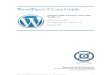 Wordpress 3 User Manual