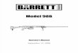 13611065 Barrett 98B Operators Manual