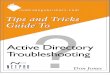 Tips and Tricks to Troubleshoot AD