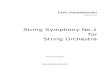 Mendelssohn String Symphony No.1