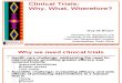 Clinical Trials: In Theory and On the Ground (Guy de Bruyn)
