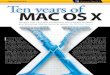 Ten Years of Mac OS X