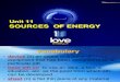 English 11: Unit 11: Sources of energy