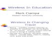 wireless in edu