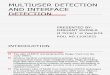 MULTIUSER DETECTION AND INTERFACE DETECTION