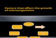 Factors That Effect the Growth of Microorganisms