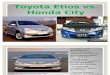 Toyota_Etios vs Honda City