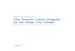 The Transfer Cohort Program