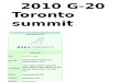 G-20 Summit Toronto