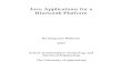 Java Applications for a Bluetooth Plataform