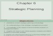Ch 6 Strategic Planning