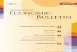 Economic Bulletin (Vol. 32 No.9)