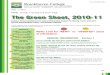 Green Sheet 2010