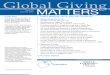 Global Giving Matters Summer 2007 Issue 30
