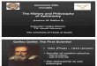 The History and Philosophy of Astronomy Lecture 12: Galileo. Presentation