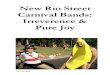 Rio Blocos New Street Carnival Bands