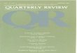 Spring 1985 Quarterly Review - Theological Resources for Ministry