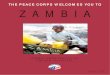 Peace Corps Zambia Welcome Book  |  February 2009