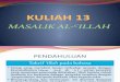 14 Masalik Al-'Illah (Part 1)