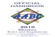 AABC 2010 Rules and Regulations Handbook)