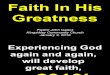 01-03-2010 Faith in His Greatness