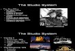 SP 471 American Film History Week 5-The Studio System