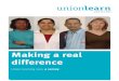 Making a Real Difference - ULR Survey