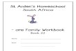 are End-Word Family Workbook, Donnette E Davis, St Aiden's Homeschool