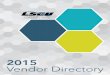 Vendor directory 2015