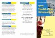 Health Care Externships 2015 brochure