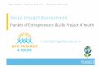 Social impact assessment of lp4y by planète d'entrepreneurs