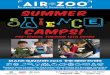 2015 Air Zoo Summer Camp brochure