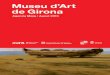 AGENDA  MUSEU ART GIRONA  MAIG -AGOST  2015