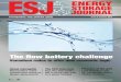 Energy Storage Journal - Summer 2015 - issue 9