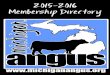 2015-2016 Michigan Angus Membership Directory