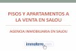 Pisos y apartamentos a la venta en Salou - Agencia inmobiliaria en Salou