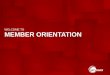 ACVB August Member Orientation