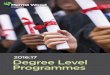 Merrist Wood College Degree Level Programmes 2016:17