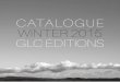 CATALOGUE GLC EDITIONS winter 2015
