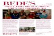 Bede's Prep Newsletter - Christmas 2014