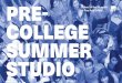 Pre-College Summer Studio 2016