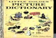 Hulick n f little golden picture dictionary 1959