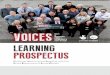 VOICES Learning Prospectus