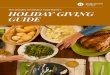 The Greater Cleveland Food Bank's Holiday Giving Guide
