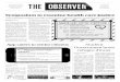 Print Edition of The Observer for Wednesday, December 2, 2015