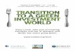 Transition to a green investment world - COP21 Norden/OECD side event flyer