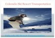 Colorado Ski Resort Transportation