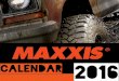 Maxxis Latin America 2016 Calendar Web Version